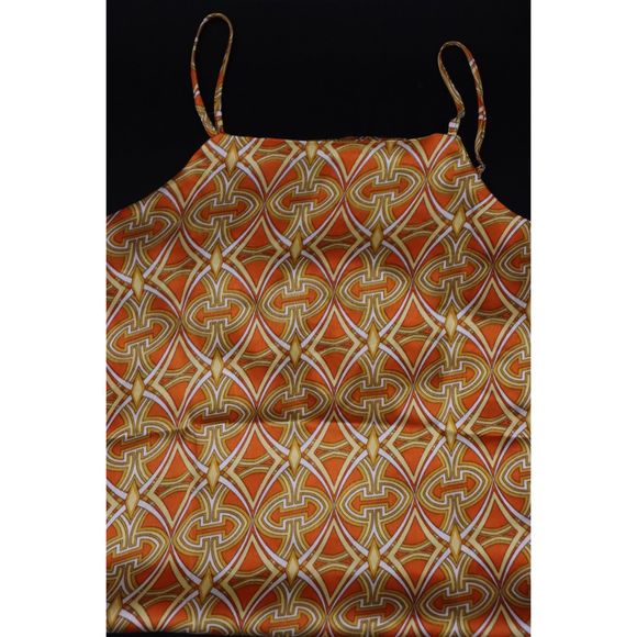 Women's Small Retro Vintage 70's Style Mini Dress Groovy Soft Jolie & Joy - Picture 6 of 7